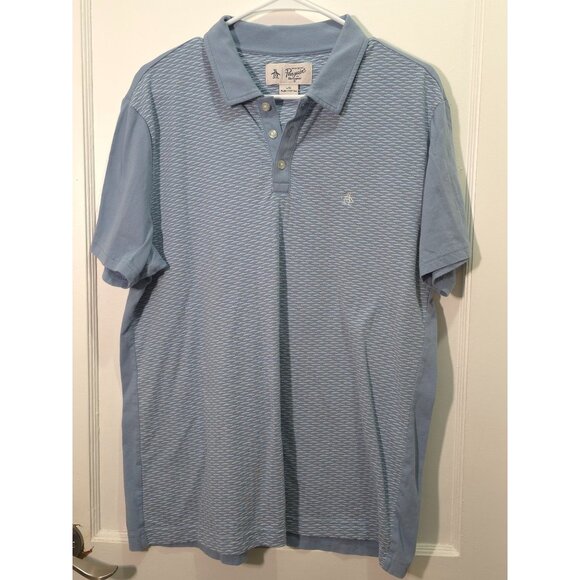 Original Penguin Other - Original Penguin Men's Polo Shirt Light Blue L/G